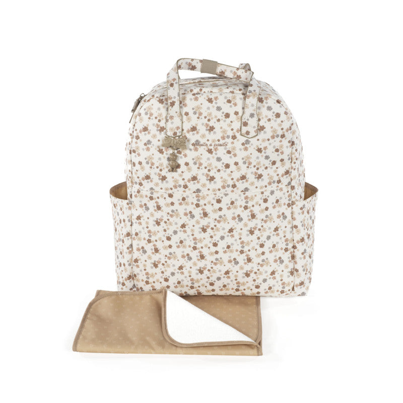 Pasito A Pasito Somerset Beige Backpack