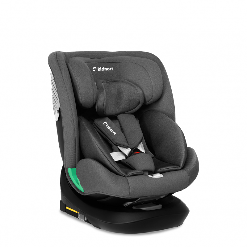 Silla de coche Radjur con Top Tether gris - Kidnort