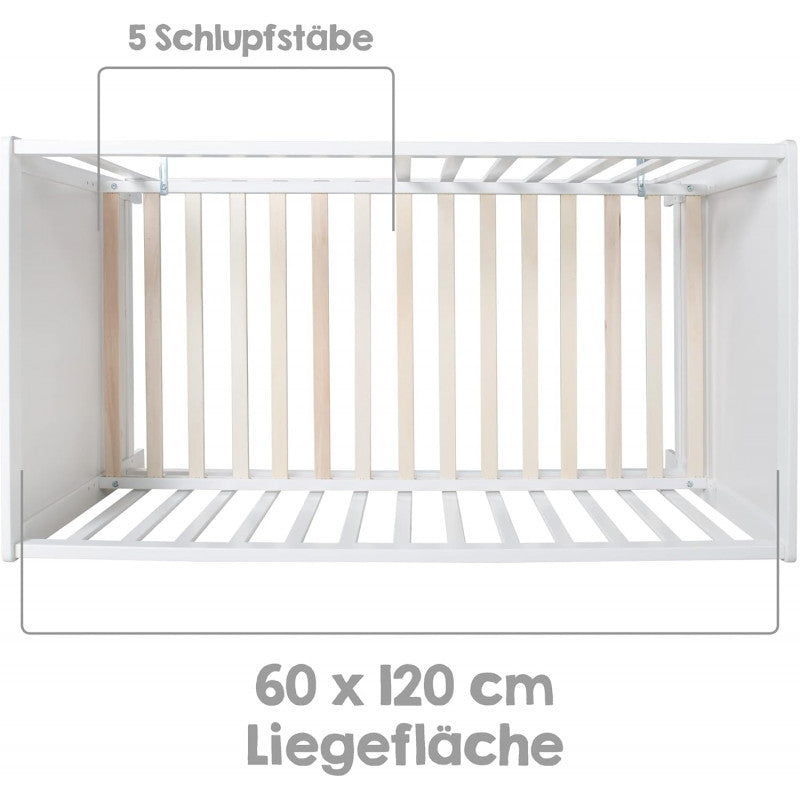 Cuna colecho 60 x 120 cm - 10