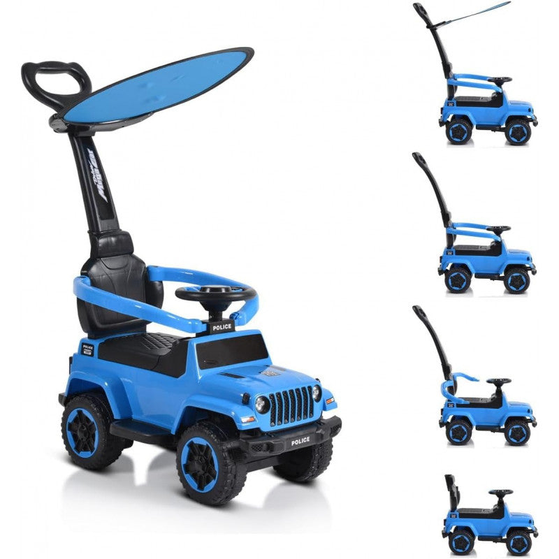 Ride-On Toy 4-in-1 Blue