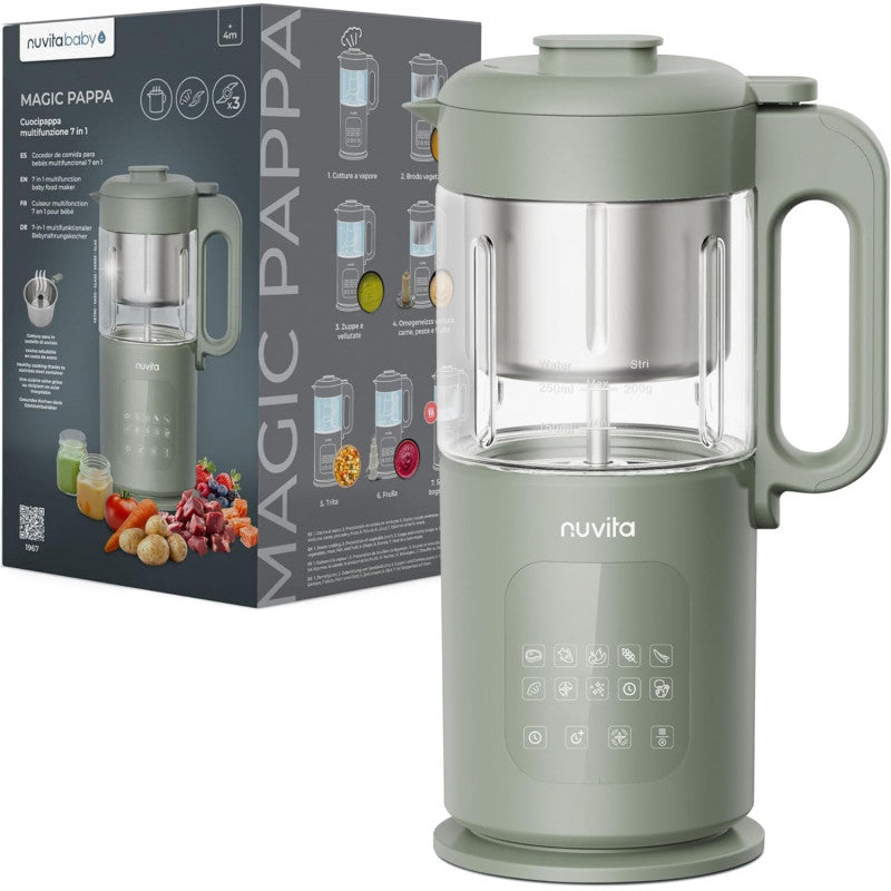 Robot de cocina multifunción 7 en 1 Magic Pappa con Recetario