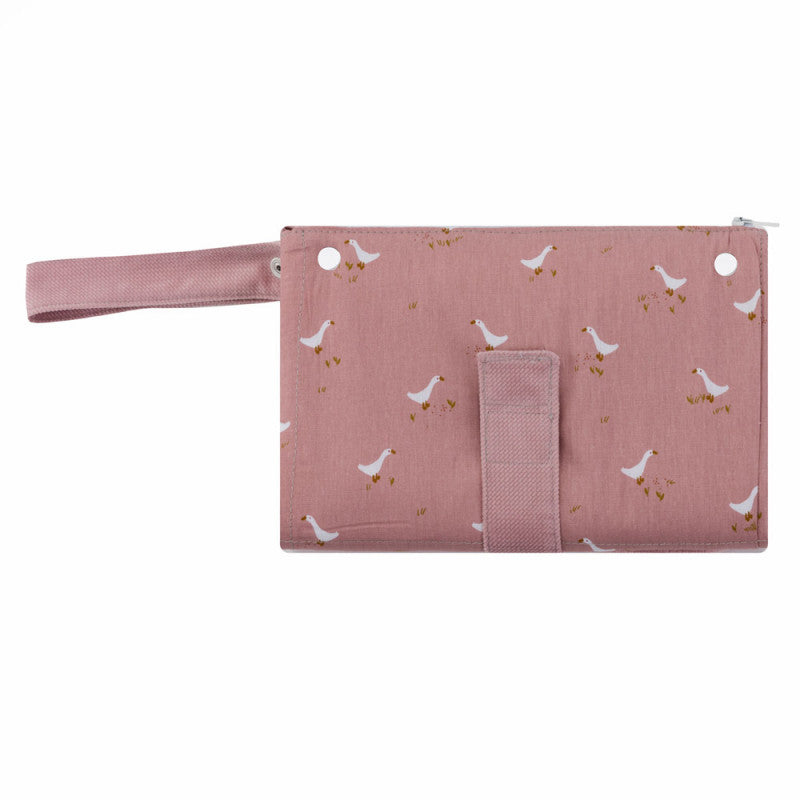 Cambiador de viaje Pocket Go rosa