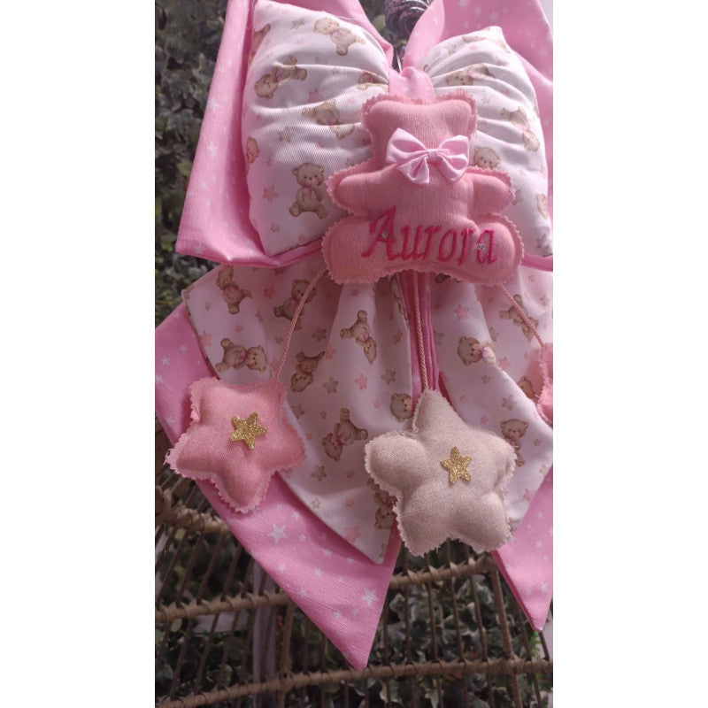 Handmade Baby Girl Birth Bow