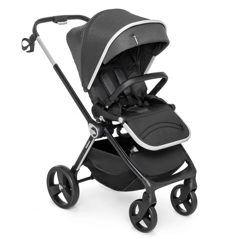 Isbjorn Kidnort - Reversible Stroller Black