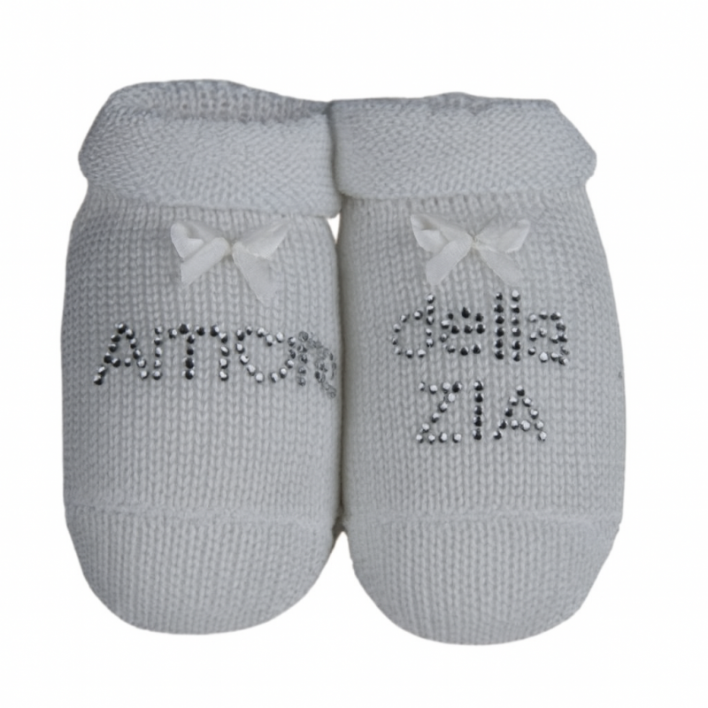 Newborn Shoes - Auntie's Love Grey