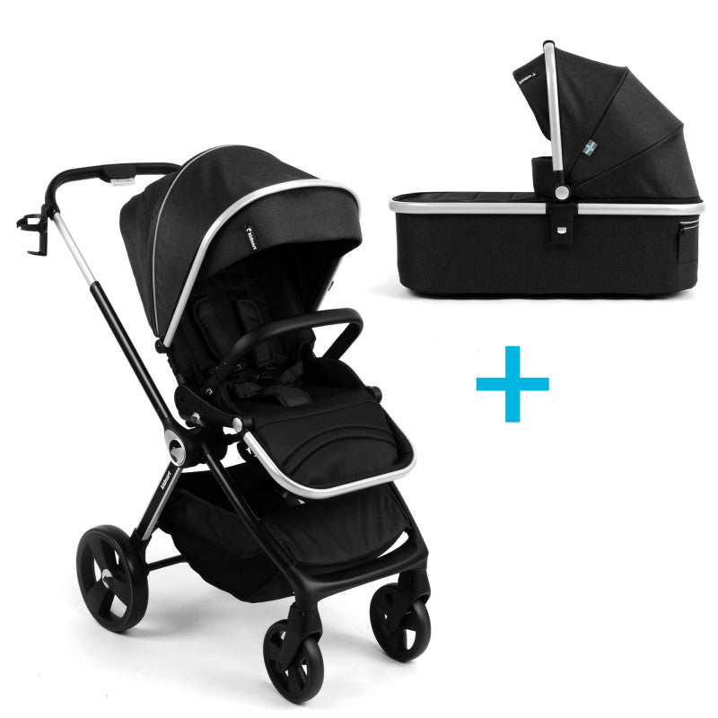 2in1 Stroller Isbjörn - Black