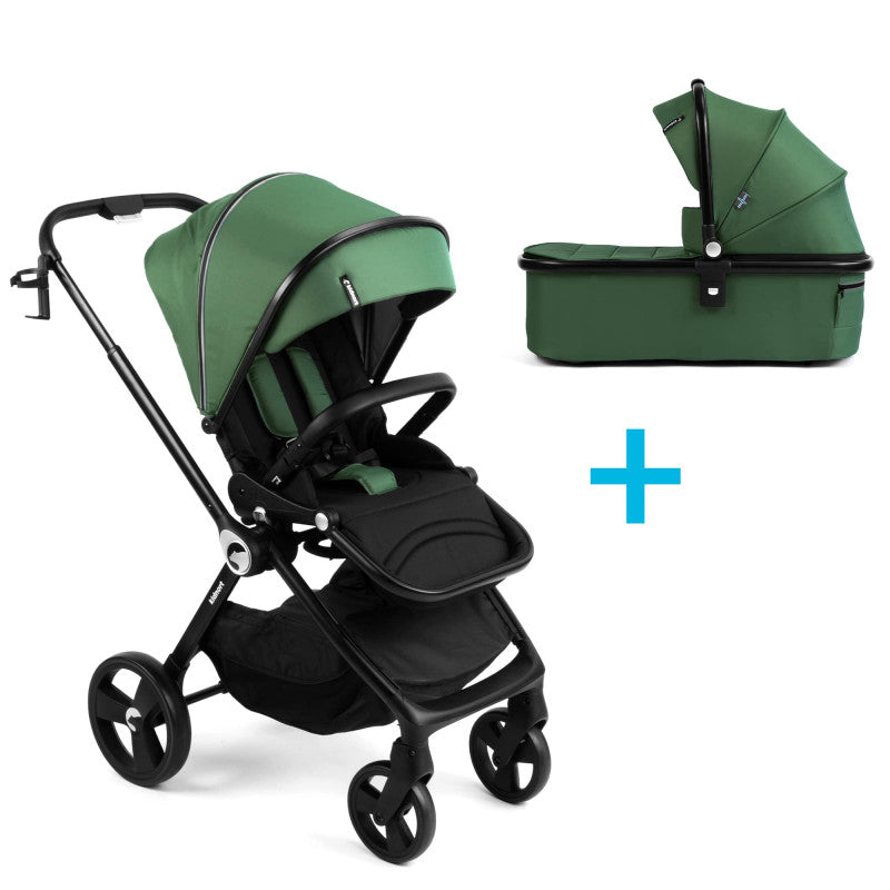 Cuna Web Completa con Cochecito 2 en 1 Isbjiorn Verde - 5