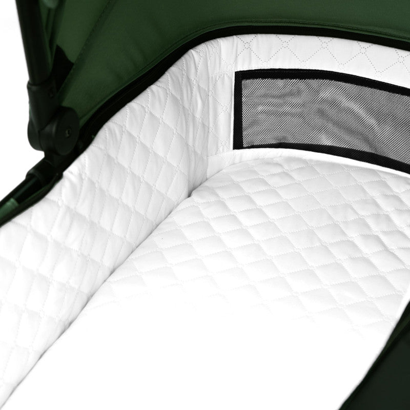 Cuna Web Completa con Cochecito 2 en 1 Isbjiorn Verde - 9