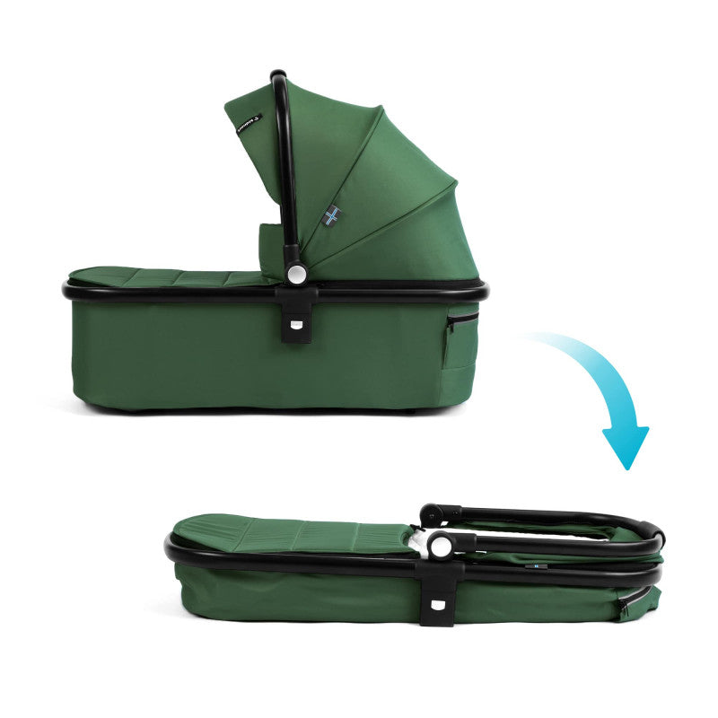 Cuna Web Completa con Cochecito 2 en 1 Isbjiorn Verde - 18