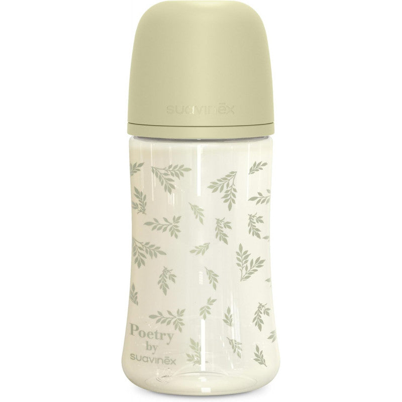 Biberón Suavinex Poetry 270 ml Verde