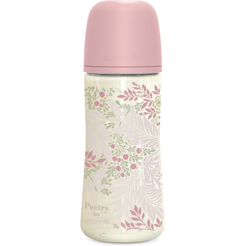 Biberón Suavinex Poetry 360 Ml Tetina Fisiológica SX Pro de silicona
