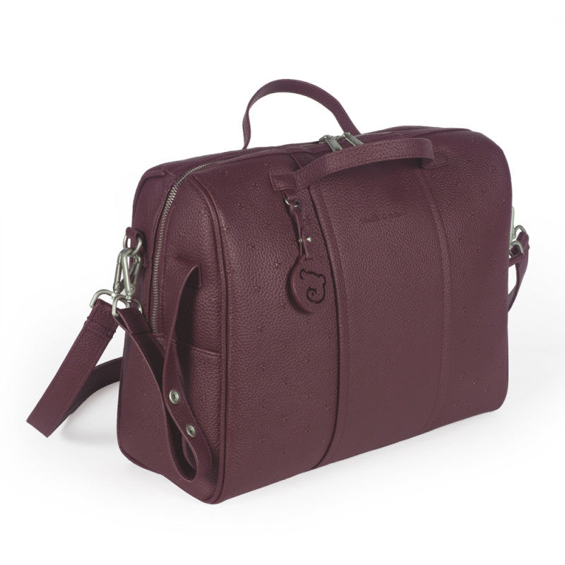 Bolso Maternidad London Pasito a Pasito - Cherry