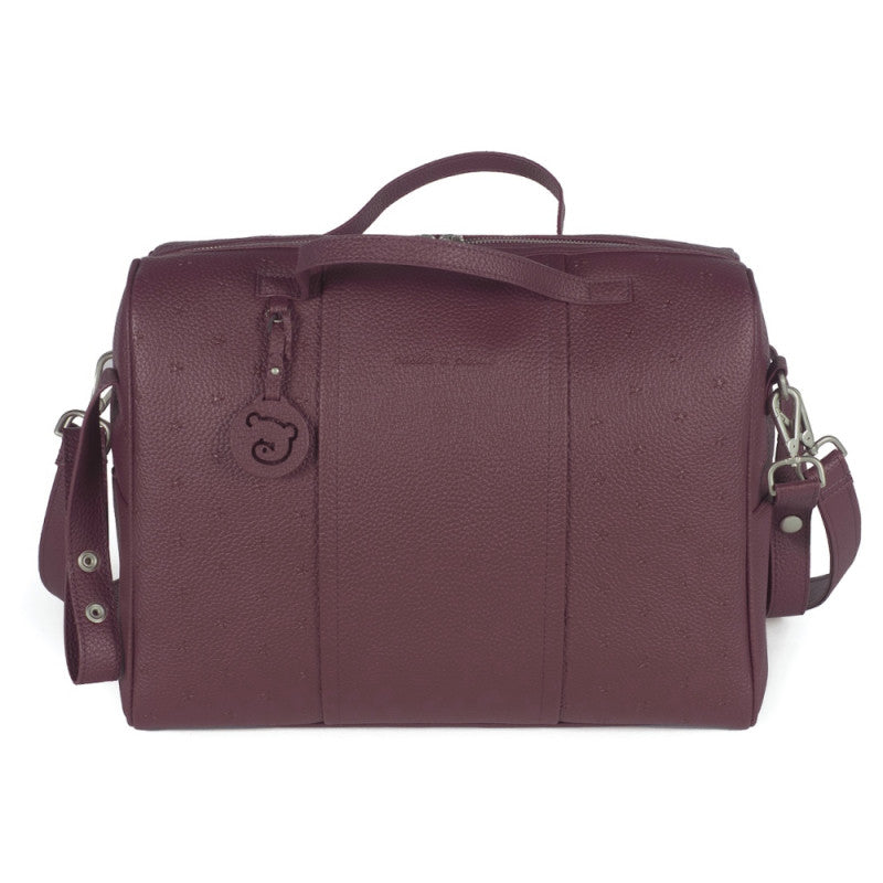 Bolso Maternidad London Pasito a Pasito - Cherry