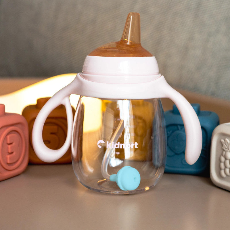Jordbaer Anti-Colic Variable Flow Baby Bottle 240 ML Brown