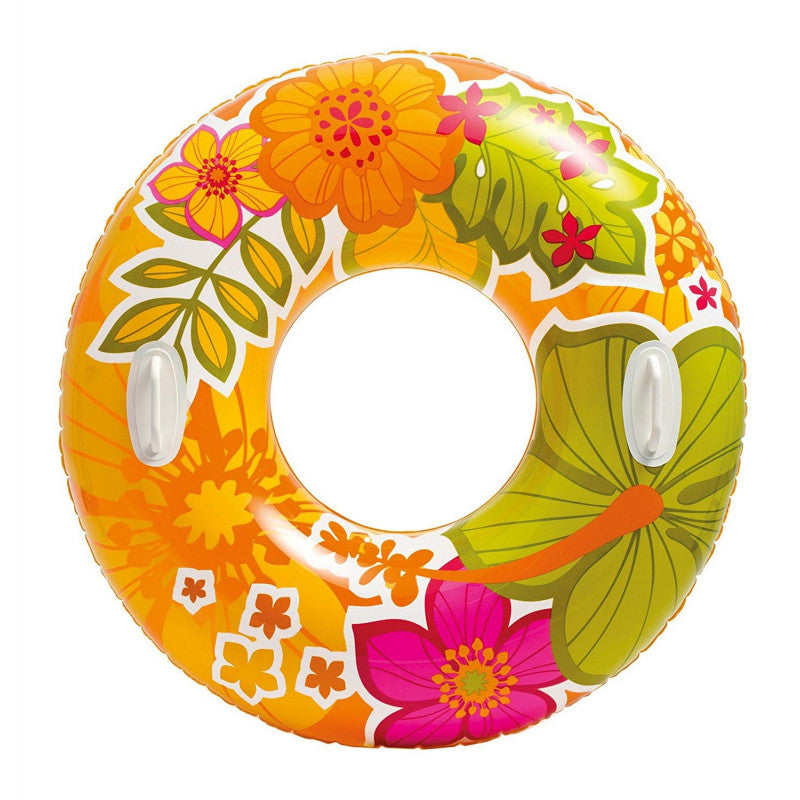 Intex Orange Swim Ring with Handles