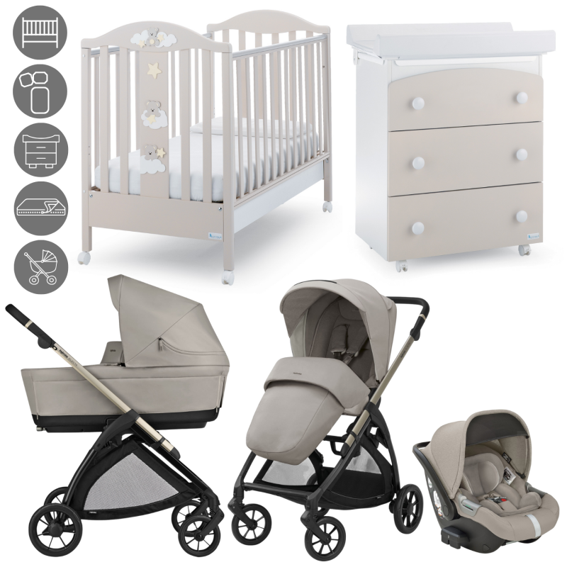 copy of Kit de dormitorio Erbesi Tato y Trio Electa Inglesina