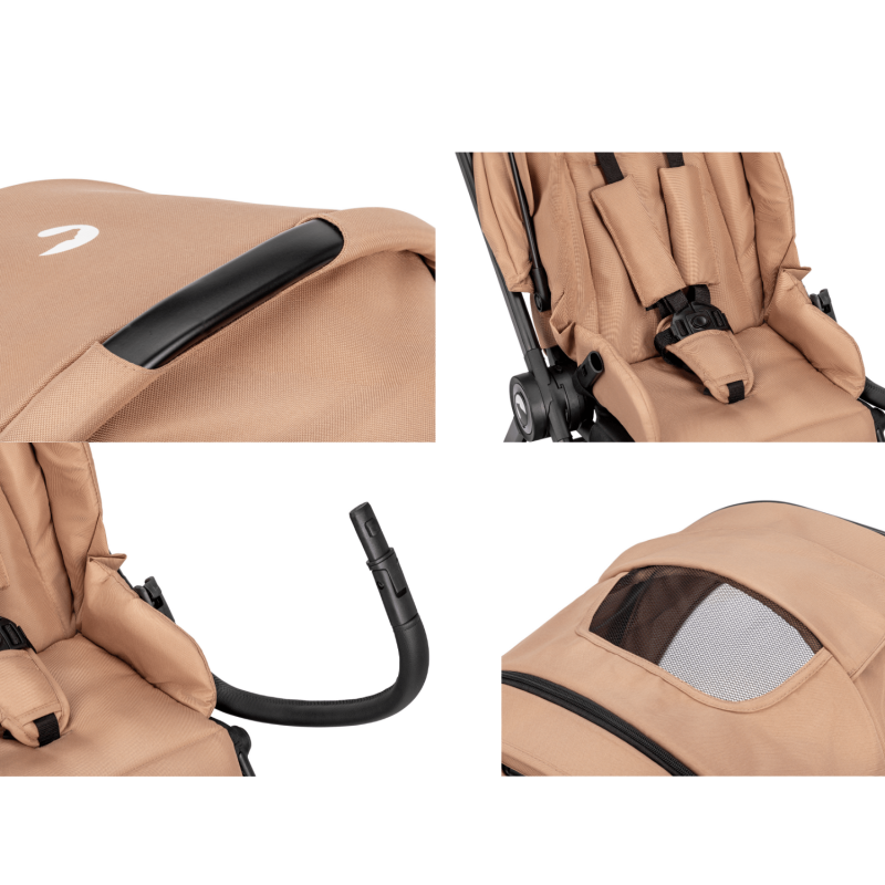 Trio Stroller 3-in-1 - Alskar Unique Mokka