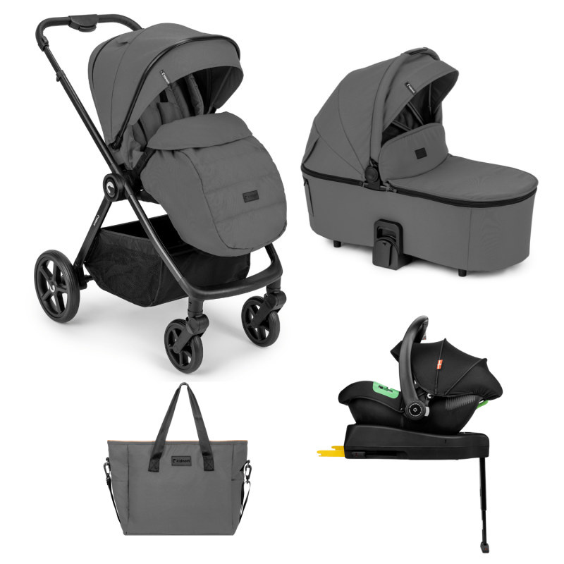 Trio 3in1 Pushchair - Alskar Unique Grey