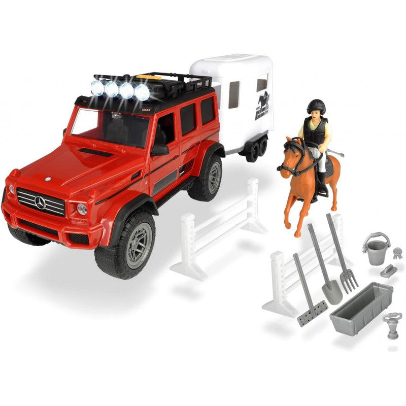 Dickie Playlife Horse Transport Set