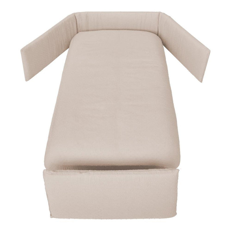 Cuna evolutiva Italbaby Infinito en blanco y arena - 2