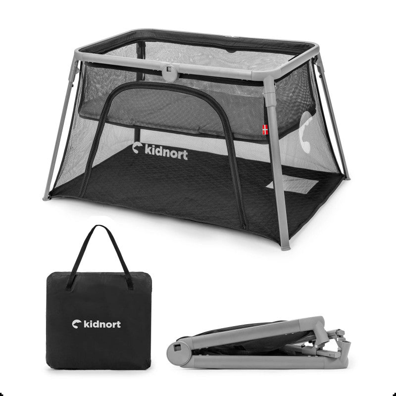 Minicuna Colecho Kidnort Bleke Unique 2-in-1 - Dark Grey