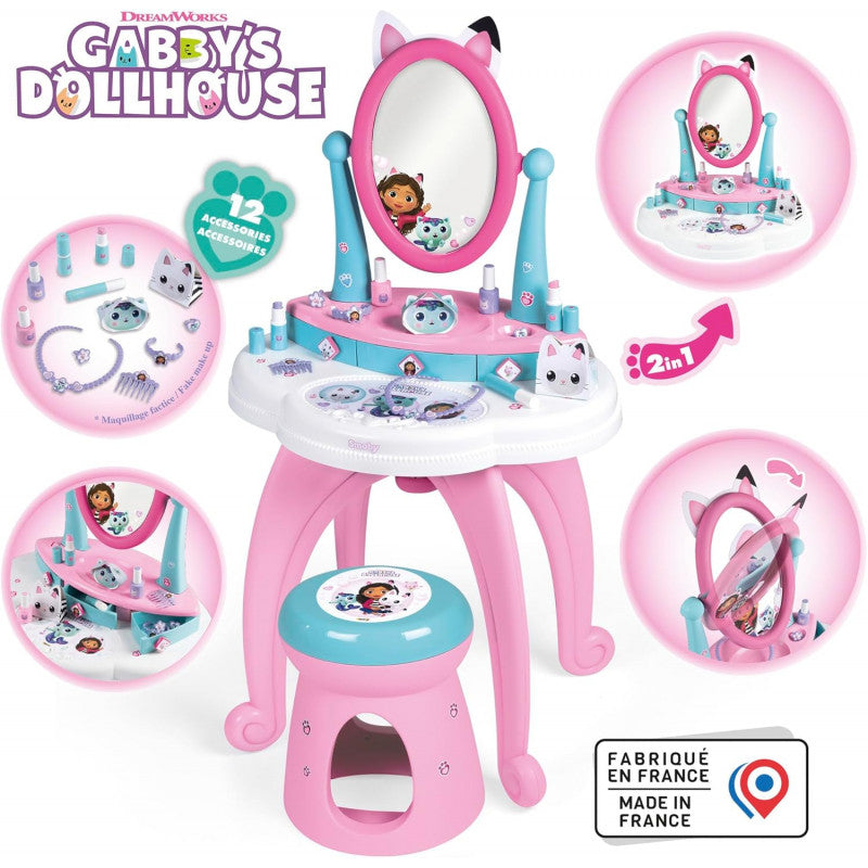 Smoby - Espejo Gabby 2 en 1