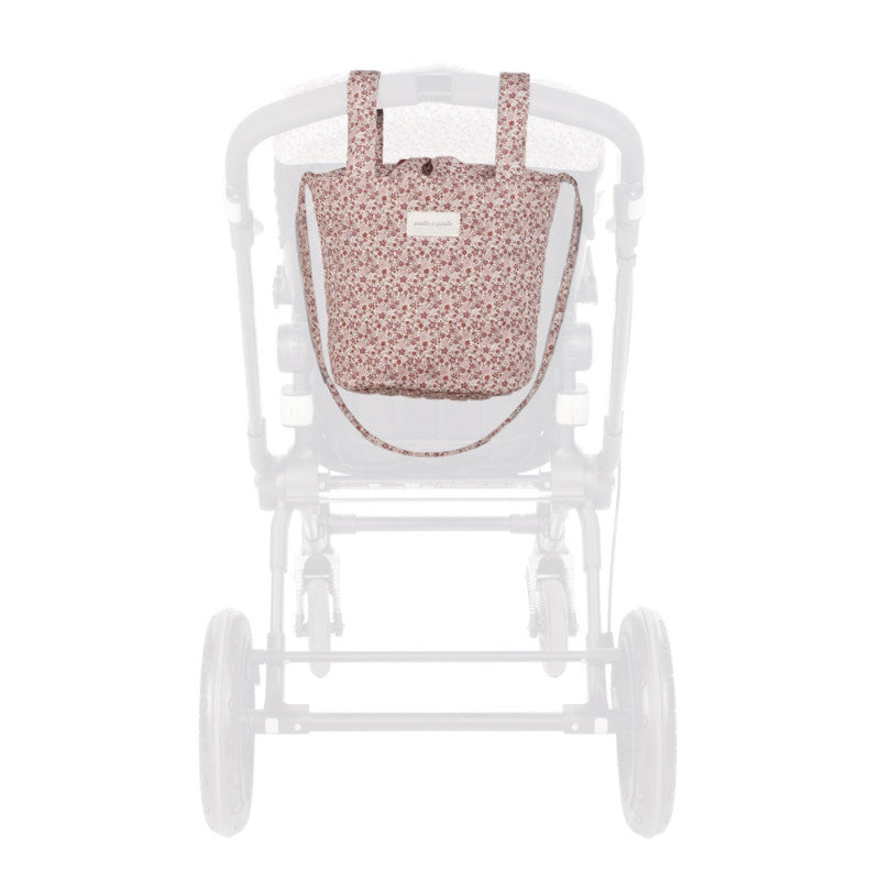 Bolsa tipo bombonera Cherry Flores