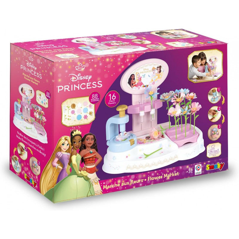 Mercado de Flores Princesas Disney Smoby