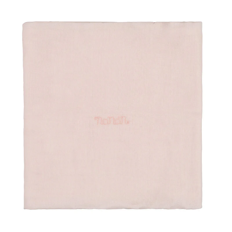 Set de 3 muselinas Nanan rosa 80x80 cm