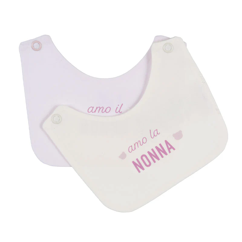 Off-white and Pink Bibs with "I love Grandma/Grandpa" text";";";bibs-off-white-and-pink-with-i-love-grandma-grandpa-text"