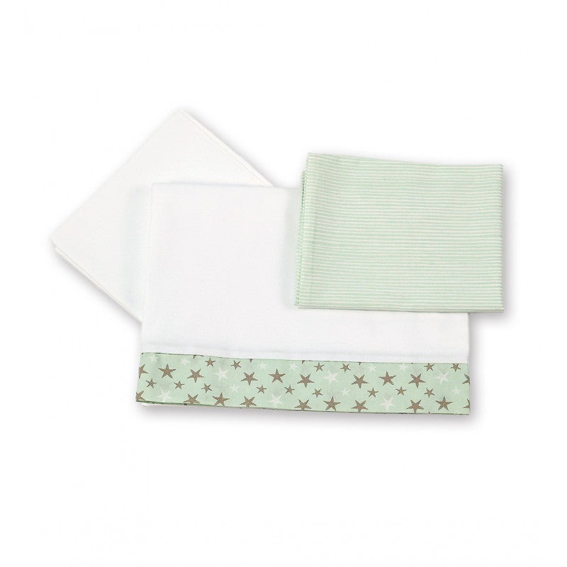 Lettino Evolutivo Avant Cuoricini Completo Verde Bianco - 13