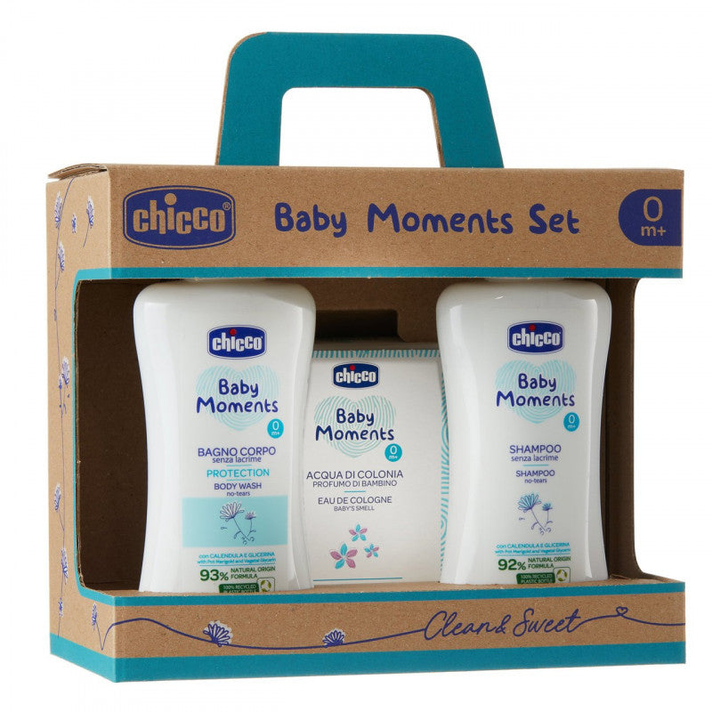 SET BABY MOMENTS - LIMPIO Y DULCE