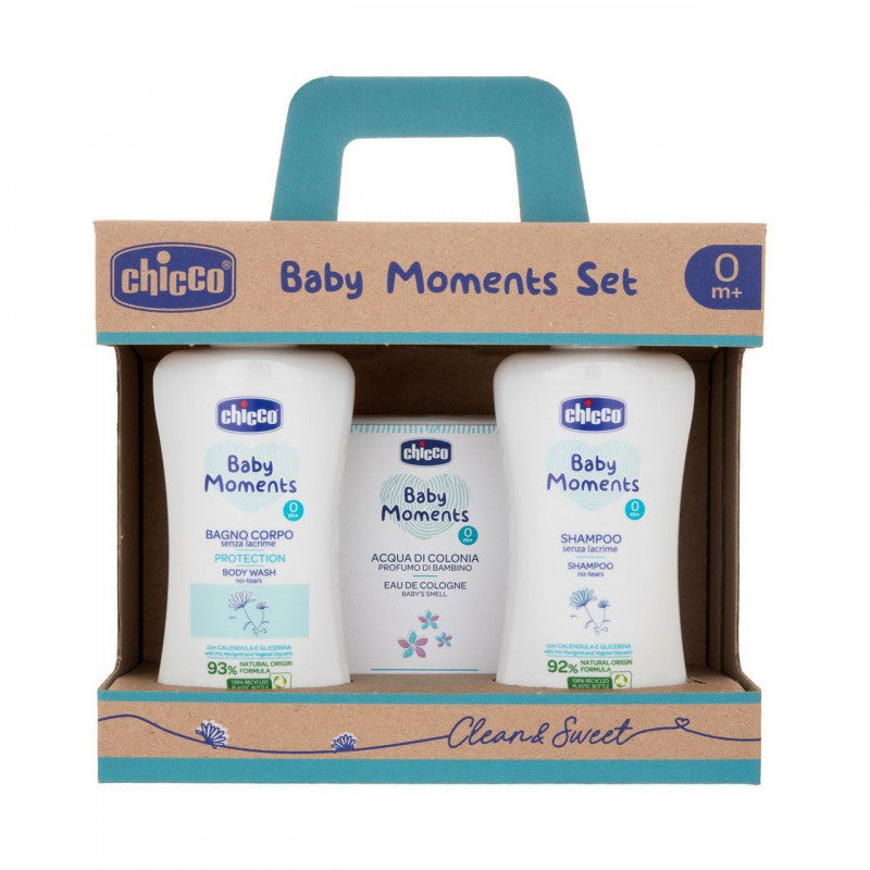 SET BABY MOMENTS - LIMPIO Y DULCE