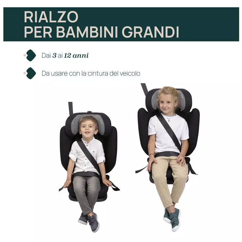 Silla de coche I-Size Chicco FOLD & GO Easy Recline Glam Grey