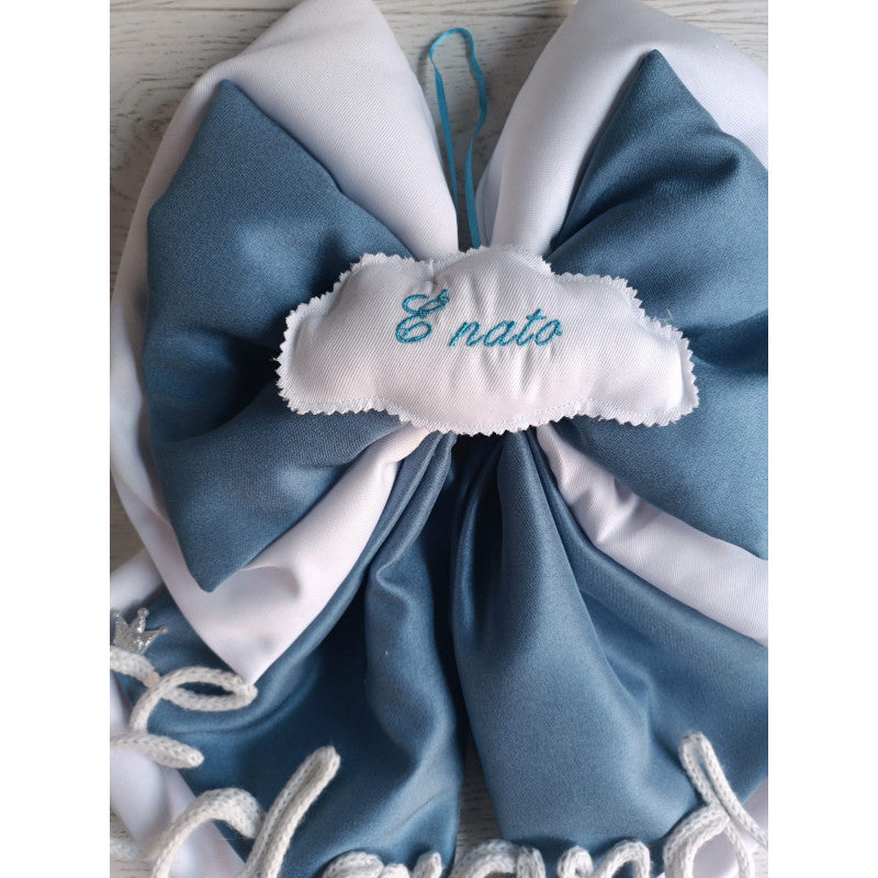 Celestial Birth Scarf with Name in Tricoton