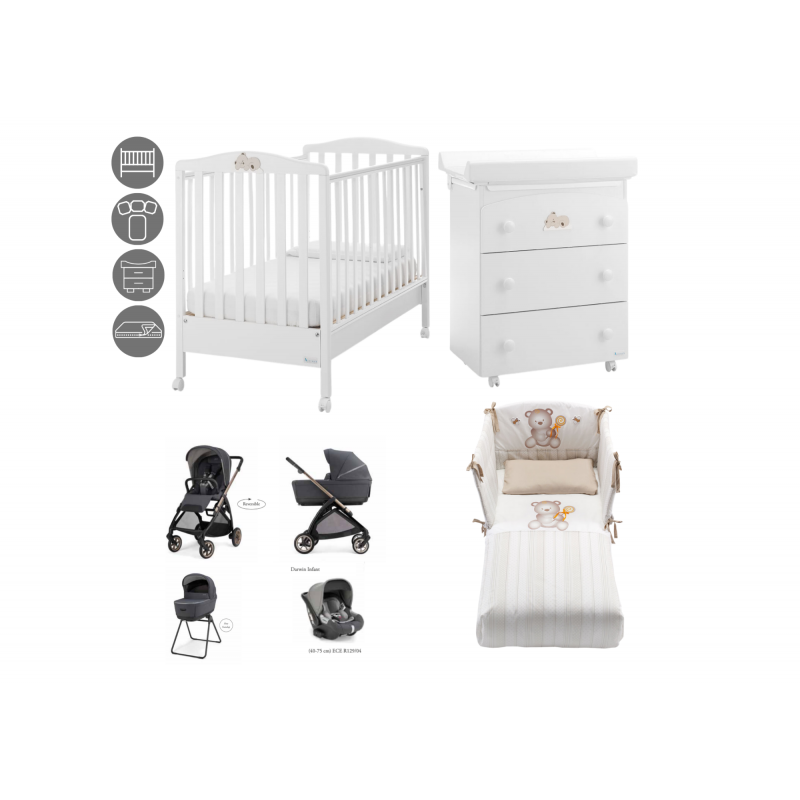 copy of Kit de dormitorio Erbesi Tato y Trio Electa Inglesina