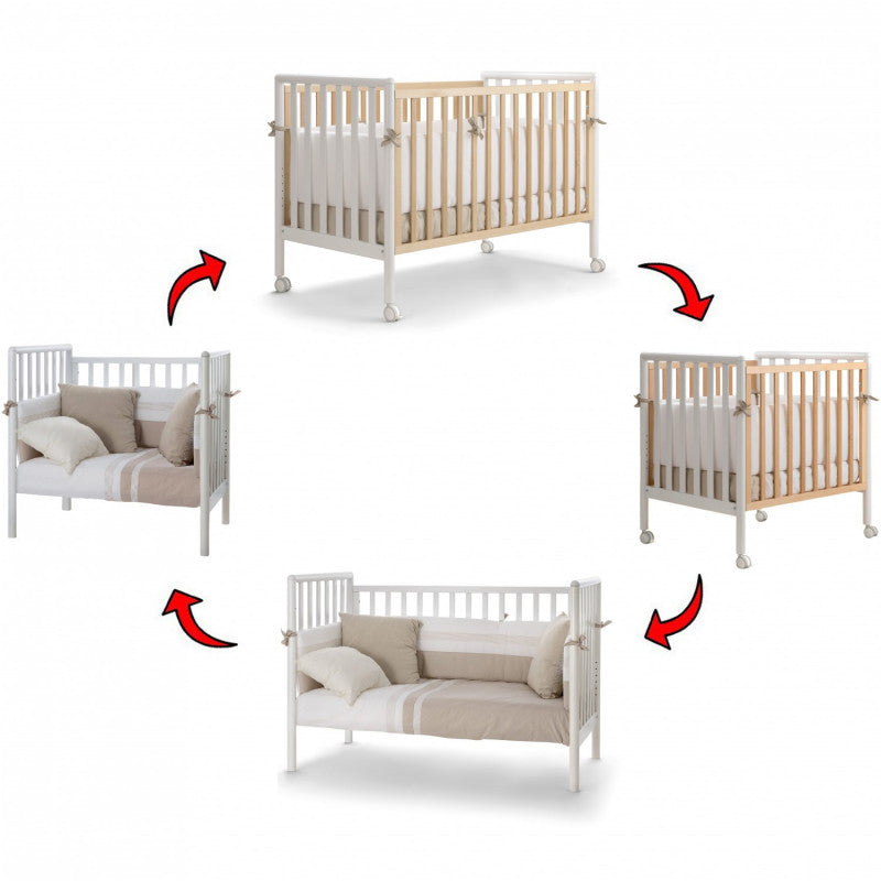 Cunas para Niños Pali Flippy - bianco - 4