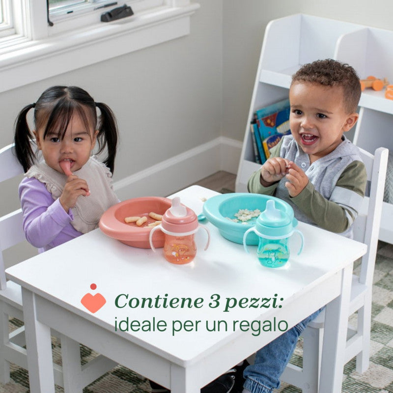 First Meal Set 6M+ Chicco Pink