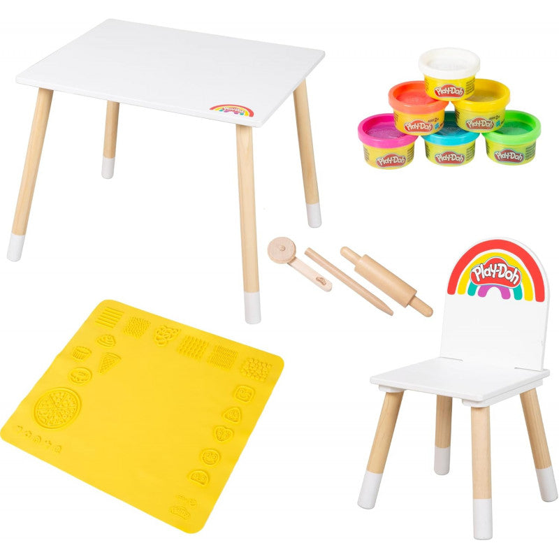 Juego de Mesa y Silla Play-Doh
