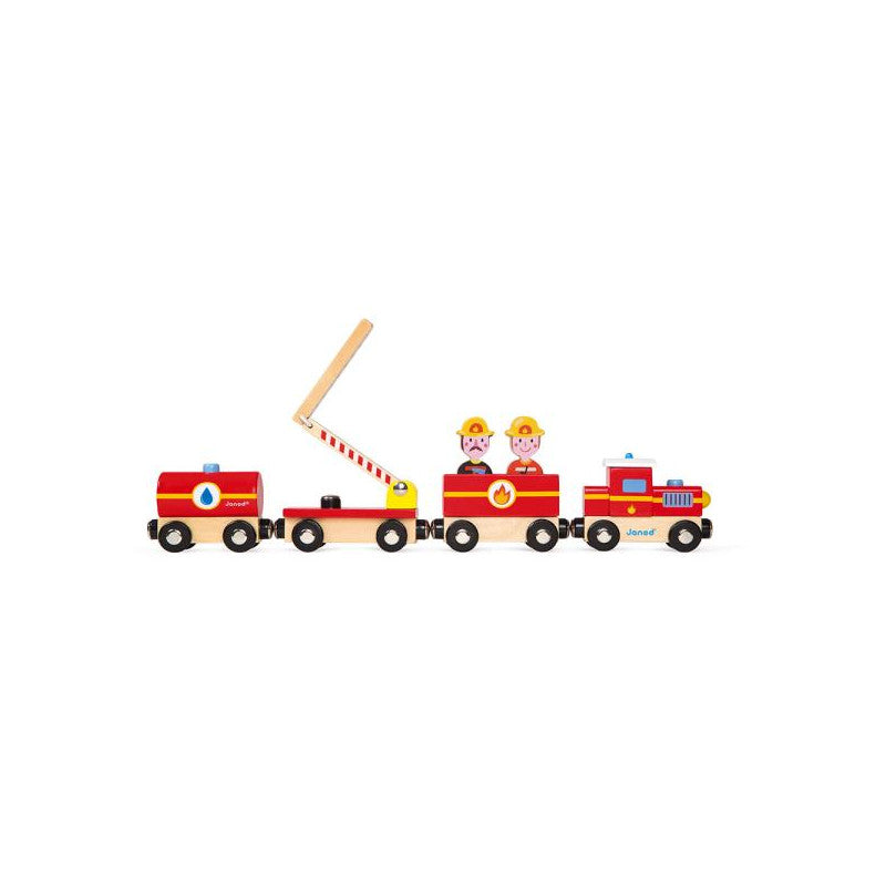 Set de tren de madera para niños Janod