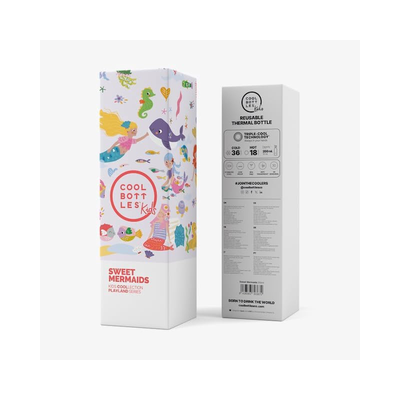 Cool Bottles - Playland Series Sweet Mermaids 350 ml