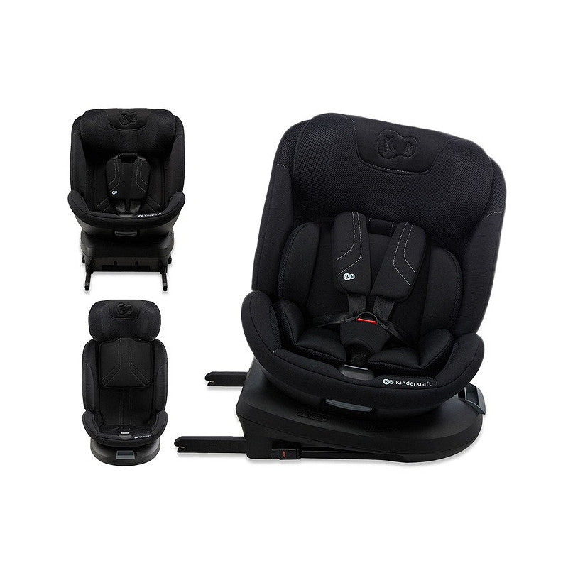 Silla de Coche Giratoria 360° XPEDITION Kinderkraft Black