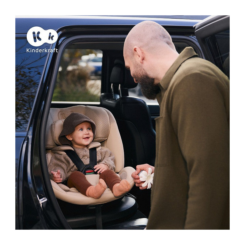 Silla de Coche Giratoria 360° XPEDITION Kinderkraft Grey