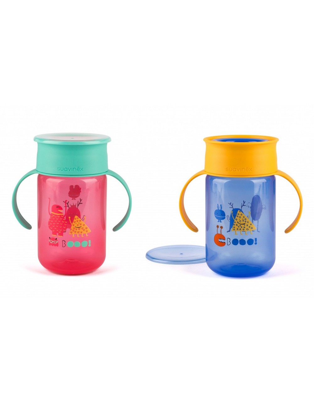 Vaso con asas antiderrame Suavinex