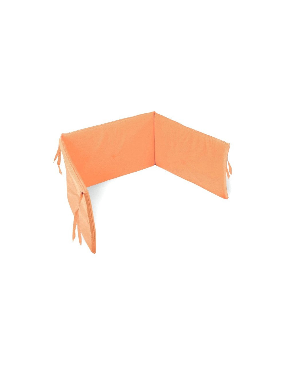 Protector de cuna naranja