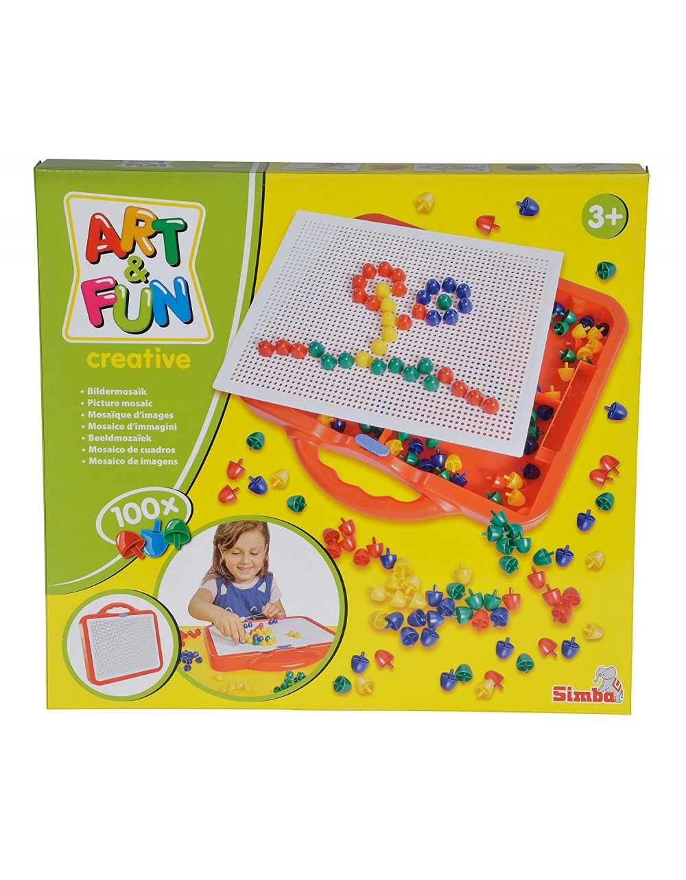 Juego Art&Fun Chinchetas en Maletín
