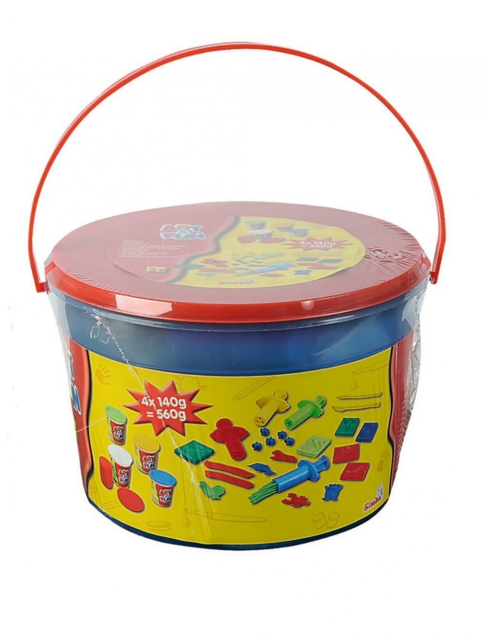 Juego Art&Fun Cubo Pasta para modelar