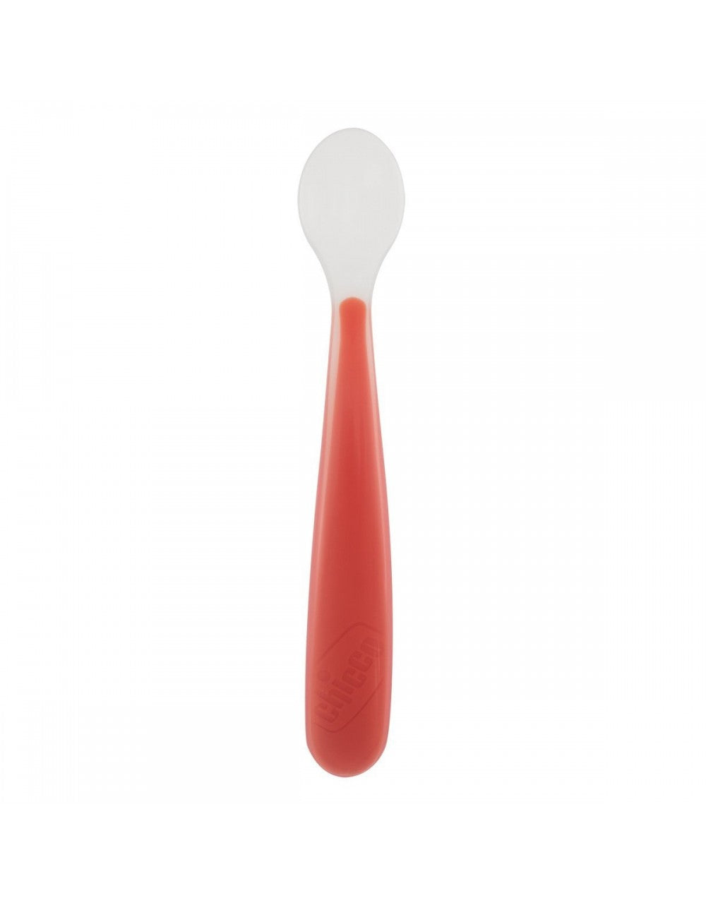 Cuchara de silicona Naranja Chicco