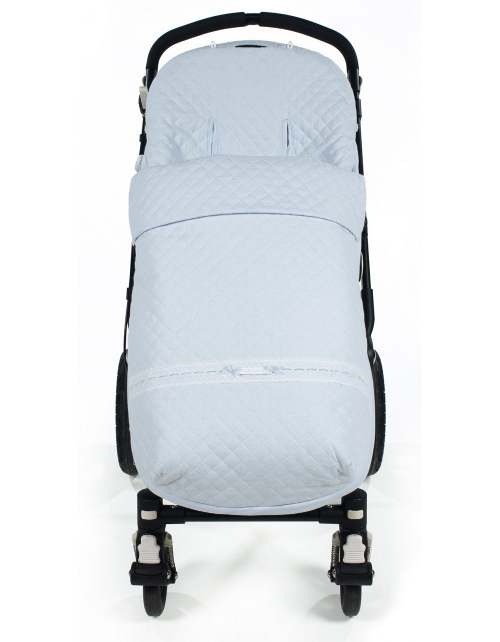 Blue Oxford Stroller Bag