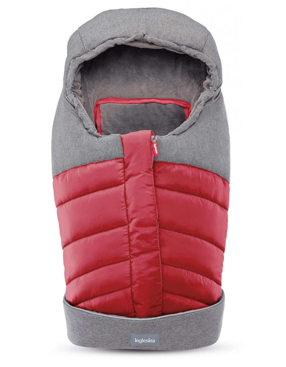 Manguito para recién nacido invierno rojo